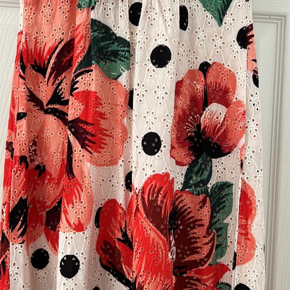 Farm Rio x Anthropologie Riviera Eyelet Maxi Dress - Picture 12 of 14